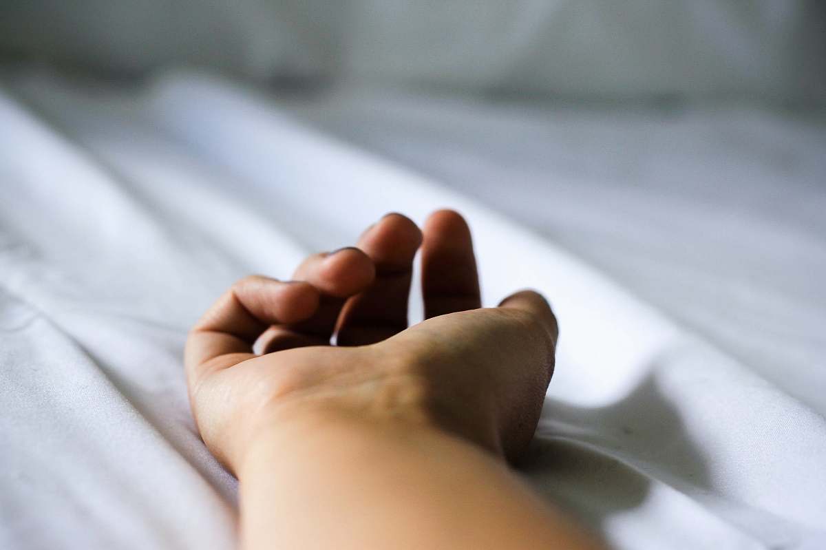 united states human hand on white textile sexual
